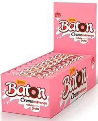 BATON GAROTO MORANGO 480GR