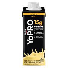 BEBIDA LÁCTEA DANONE YOPRO BANANA 250ML