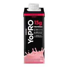 BEBIDA LÁCTEA DANONE YOPRO MORANGO 250ML