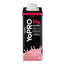 BEBIDA LÁCTEA DANONE YOPRO MORANGO 250ML