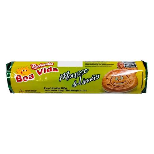 BISC RECH BOA VIDA LIMÃO 100G