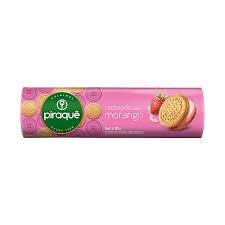 BISCOITO 160GR PIRAQUE MORANGO