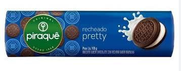 BISCOITO 160GR PIRAQUE RECH PRETTY