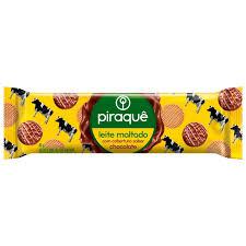 BISCOITO LEITE MALTADO 80GR COB CHOCOLATE PIRAQUE
