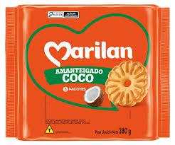 BISCOITO MARILAN AMANTEIGADO COCO 280GR