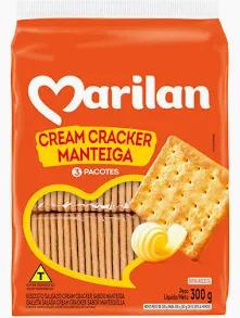 BISCOITO MARILAN CREAN CRACKER MANTEIGA 300G