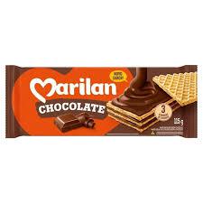 BISCOITO MARILAN WAFER 115G CHOCOLATE