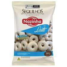 BISCOITO NAZINHA SEQUILHOS CLASSICO LEITE 300GR