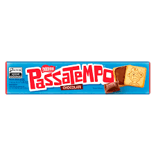 BISCOITO PASSATEMPO RECH CHOCOLATE 130GR