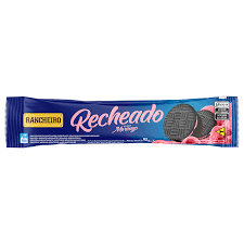 BISCOITO RANCHEIRO RECHEADO MORANGO 90GR