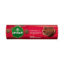 BISCOITO RECHEADO BRIGADEIRO 160GR PIRAQUE