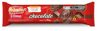 BISCOITO RECHEADO VILMA CHOCOLATE 84GR