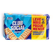 BISCOITO SALGADO CLUB SOCIAL ORIGINAL 288GR
