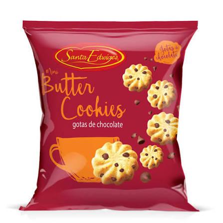 BISCOITO SANTA EDWIGES 100G GOTAS DE CHOCOLATE