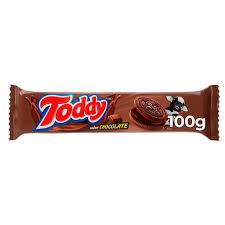 BISCOITO TODDY RECHEADO CHOCOLATE 100GR