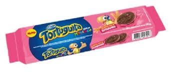 BISCOITO TORTUGUITA FLOWPACK RECH CHOCO 86G