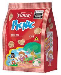 BISCOITO VILMA PICNIC BAUNILHA 200GR