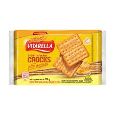 BISCOITO VITARELLA CROCKS PAO ASSADO 350GR