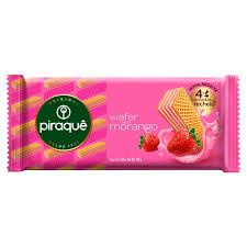 BISCOITO WAFER 100GR MORANGO PIRAQUÊ