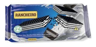 BISCOITO WAFER RANCHEIRO BAUNILHA 78GR