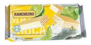 BISCOITO WAFER RANCHEIRO LIMAO 78GR