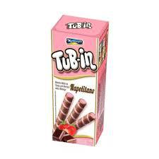 BISCOITO WAFFER TUB-IN NAPOLITANO 48GR