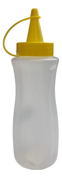 BISNAGA PLASTICO AMARELA 200ML