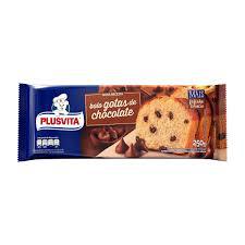 BOLO GOTAS DE CHOCOLATE PLUSVITA 250G