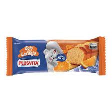 BOLO PLUS VITA LARANJA 250GR