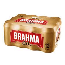BRAHMA CHOPP ZERO LATA 350ML SH C/12
