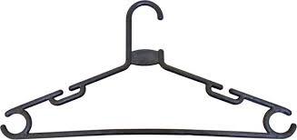 CABIDE ROUPA PLASTICO GUIRADO C/3