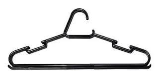 CABIDE ROUPA PLASTICO GUIRADO C/3