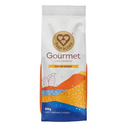 CAFE GOURMET SUL DE MINAS 3 CORACOES 250G