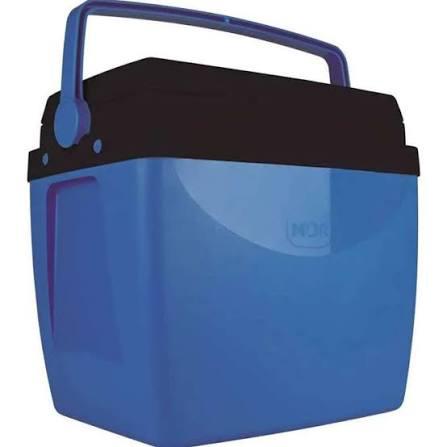 CAIXA TERMICA AZUL C/ PRETO MOR 26L