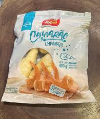 CAMARAO EMPANADO OURO PRATA 400GR