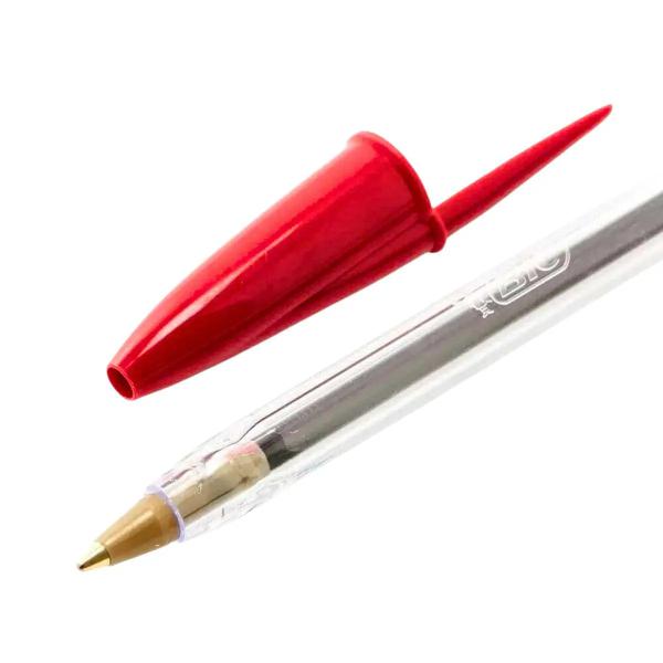CANETA BIC CRISTAL MEDIA VERMELHA