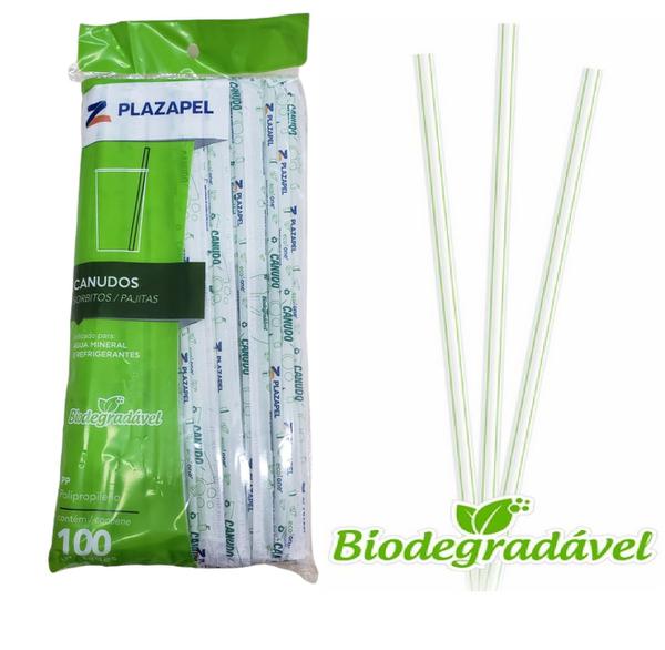 CANUDO 25CM BIODEGRADAVEL C100UN PLAZAPEL