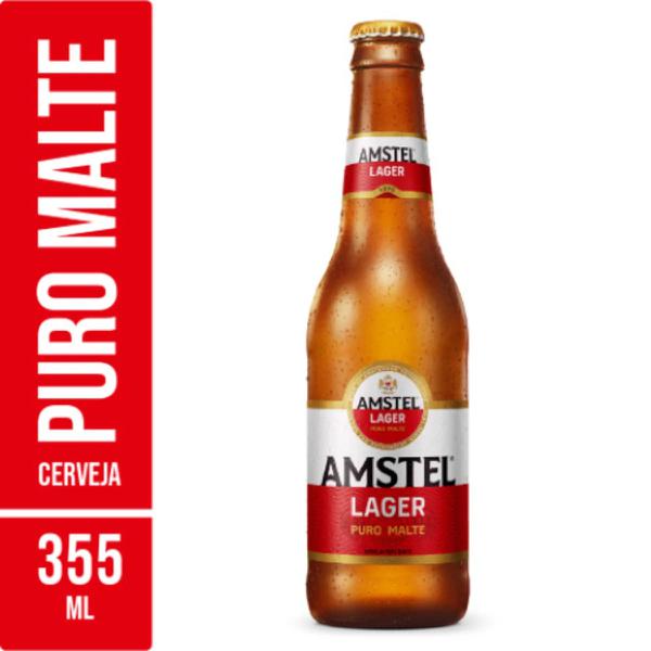CERVEJA AMSTEL LONG NECK 355ML