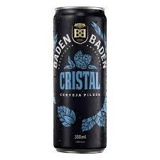 CERVEJA BADEN CRISTAL LATA 350ML