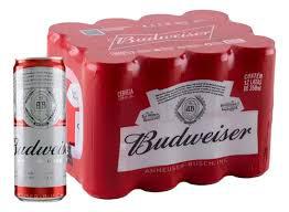 CERVEJA BUDWEISER LATA 350ML C/12