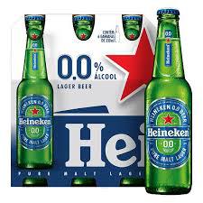 CERVEJA HEINEKEN 0,0% LONG NECK 330ML C/6