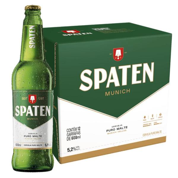 CERVEJA SPATEN PM 600ML C/12