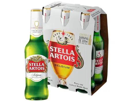 CERVEJA STELLA ARTOIS 330ML C/6