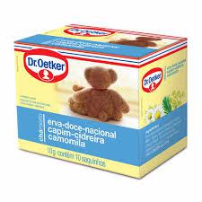 CHA DR OETKE ERVA DOCE CIDREI CAMOMILA 10G