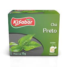 CHA KISABOR PRETO 15G