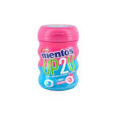 CHICLETE MENTOS PURE UP2U GARRAFA 56G