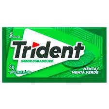 CHICLETE TRIDENT MENTA 8GR
