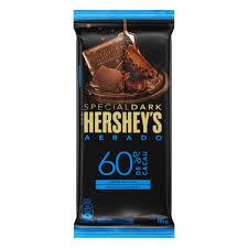 CHOCOLATE AMARGO AERADO 60% CACAU HERSHEYS SPECIAL DARK 85G