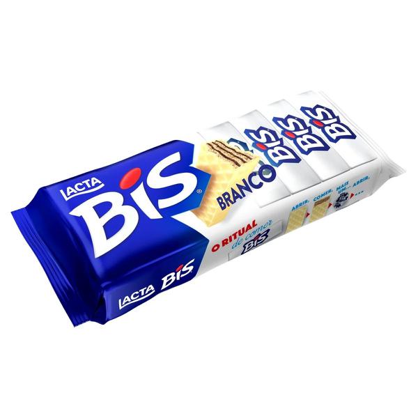 CHOCOLATE BIS BRANCO LACTA LAKA 100,8G