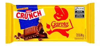 CHOCOLATE GAROTO CRUNCH 80G